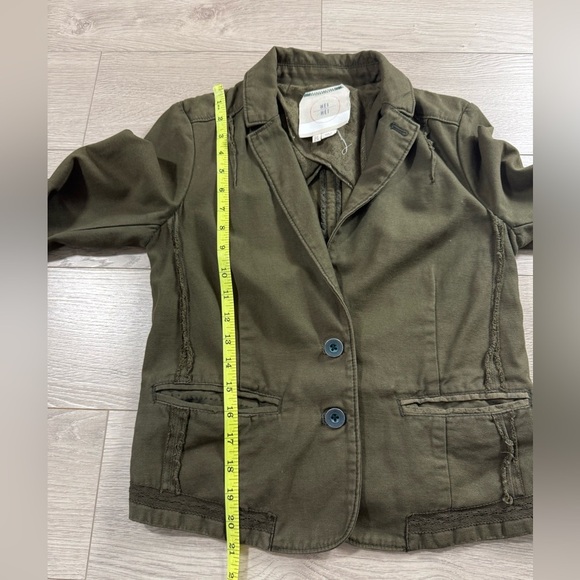 Anthropologie Hei Hei Delaine Houndstooth Utility Jacket - Picture 10 of 11